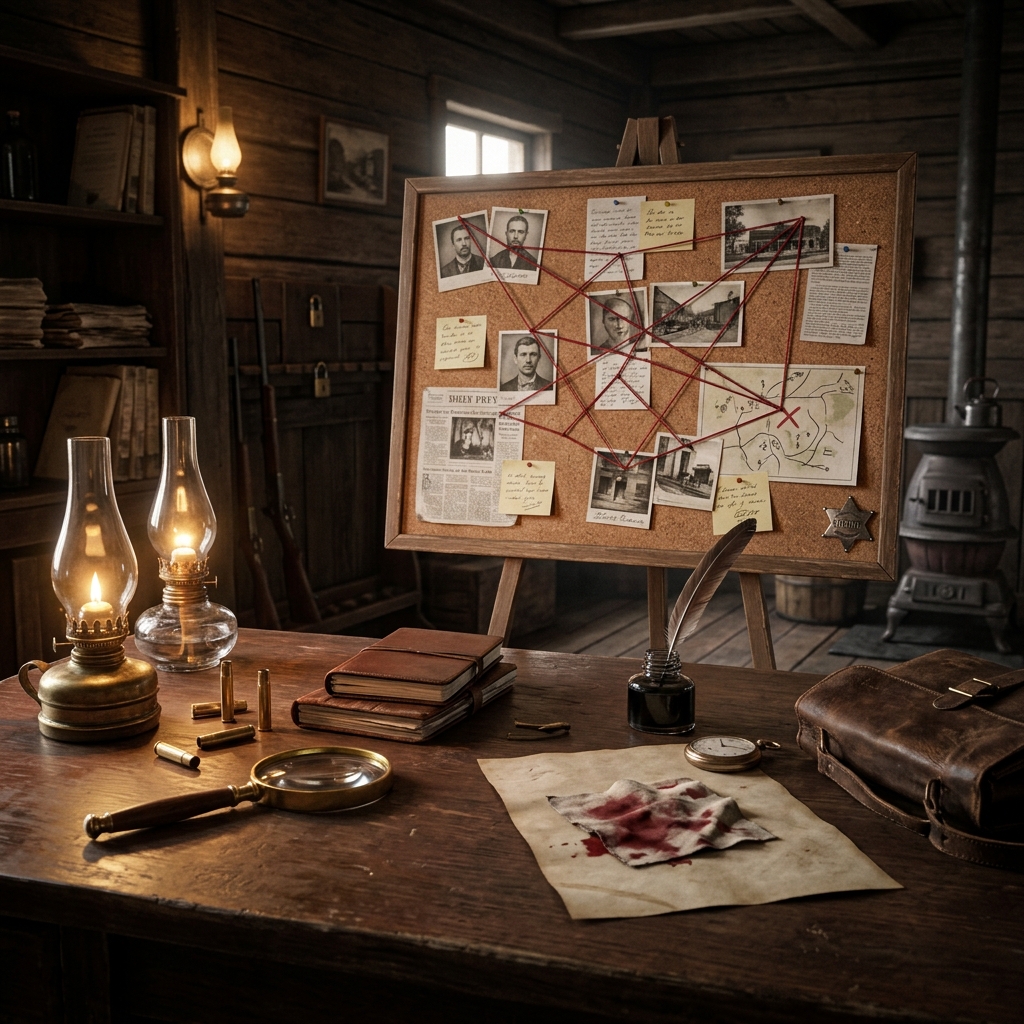 Advanced Detective System Mockup