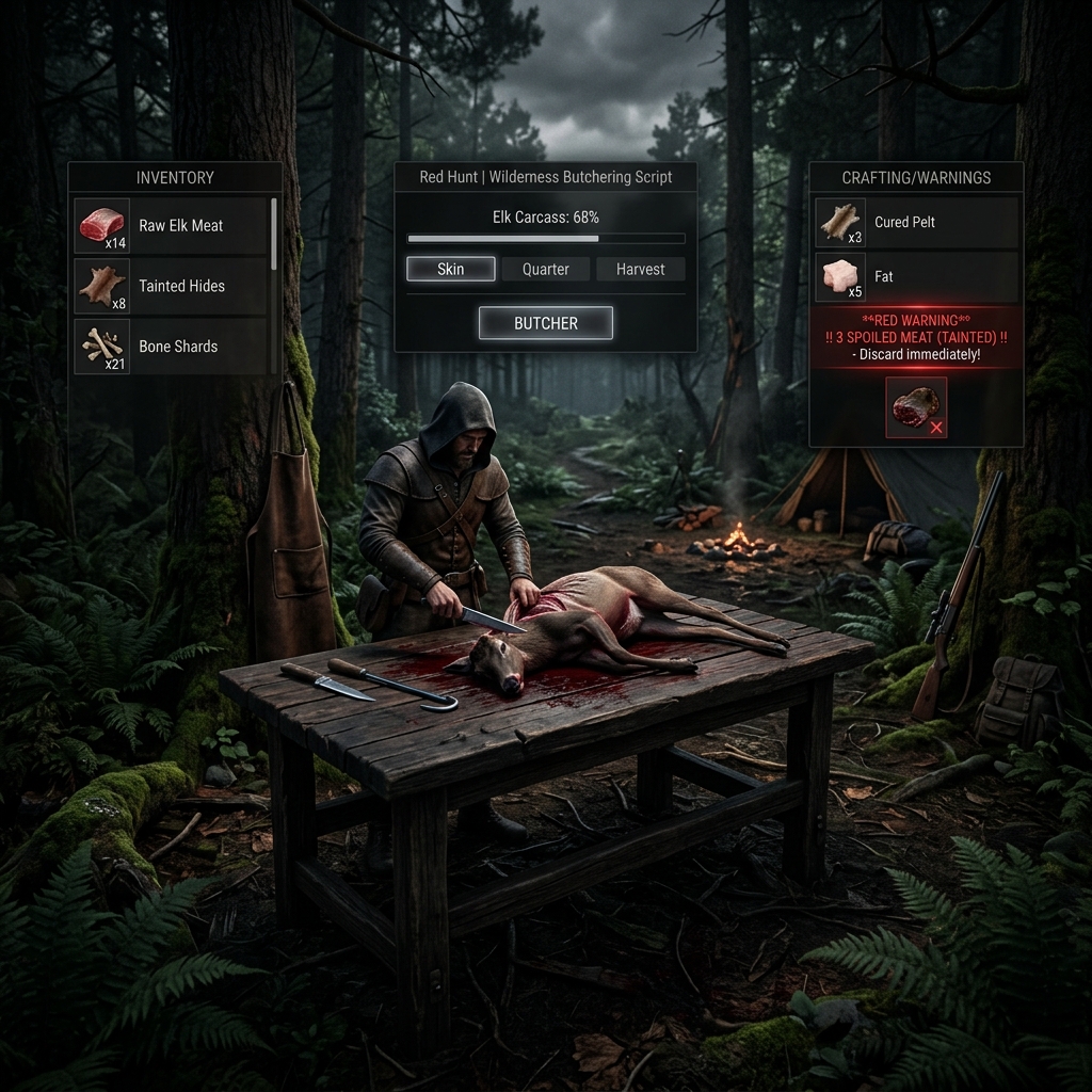 Advanced Butcher System Mockup
